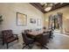 Spacious meeting room with large table and comfortable chairs at 12460 Ghiberti Cir # 202, Venice, FL 34293