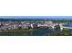 Aerial view of the coastal community, featuring waterfront access at 594 Sawgrass Bridge Rd, Venice, FL 34292