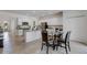 Modern kitchen with stainless steel appliances and island at 19304 Bluff Dr, Venice, FL 34292