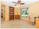 Bright office space with wood furniture and large window at 16093 Hillsborough Blvd, Port Charlotte, FL 33954