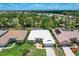 Bird's eye view of a single-Gathering home in a residential community at 1136 Highland Greens Dr, Venice, FL 34285