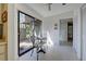 Kitchen with breakfast nook and view of patio at 201 Woodland Dr # 201, Osprey, FL 34229