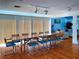 Community dining room with large table and seating at 201 Woodland Dr # 201, Osprey, FL 34229
