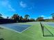 Well-maintained tennis and pickle ball courts at 201 Woodland Dr # 201, Osprey, FL 34229