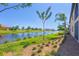 Peaceful waterfront view of a canal and neighborhood at 10780 Tarflower Dr # 102, Venice, FL 34293