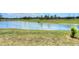 Scenic view of a tranquil lake and lush landscape at 24273 Spartina Dr, Venice, FL 34293