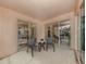 Relaxing lanai with outdoor seating at 1403 Gondola Park Dr # 1403Bd, Venice, FL 34292