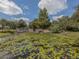 North Port community entrance with a pond and lush landscaping at 5650 Mashie Cir, North Port, FL 34287