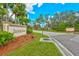Fairway Villas community entrance with landscaping at 5650 Mashie Cir, North Port, FL 34287