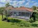 House with large screened patio at 126 Cipriani Way, North Venice, FL 34275