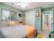 Spacious bedroom with a double bed and ceiling fan at 2480 Alamander Ave, Englewood, FL 34223