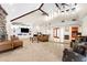 Spacious living room with vaulted ceilings and ample natural light at 4024 Casey Key Rd, Nokomis, FL 34275