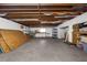 Unfinished basement perfect for workshop or storage at 4024 Casey Key Rd, Nokomis, FL 34275