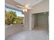 Breakfast nook with large window overlooking the backyard at 5856 Wilson Rd, Venice, FL 34293