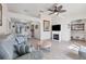 Bright and airy living room with a comfortable layout and dining area view at 12026 Corsica Ln, North Port, FL 34287