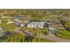 Aerial view showcasing the house's location within a residential area at 1247 Graham Rd, Venice, FL 34293