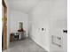 Unfinished laundry room with space for appliances at 1247 Graham Rd, Venice, FL 34293