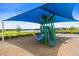 Modern playground equipment under a shaded play area at 13339 Pacchio St, Venice, FL 34293