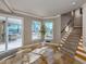 Elegant entryway with tile floors and view of patio at 737 Shakett Creek Dr, Nokomis, FL 34275