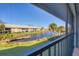 Scenic water view from screened balcony at 400 Mission E Trl # D, Venice, FL 34285