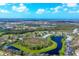 Aerial view of community and surrounding landscape at 804 Montrose Dr # 103, Venice, FL 34293