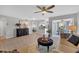 Open concept living space with kitchen view at 804 Montrose Dr # 103, Venice, FL 34293