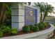 Plantation Golf & Country Club entrance sign at 804 Montrose Dr # 103, Venice, FL 34293