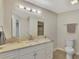 Bathroom with granite countertop and walk-in shower at 4646 Fallon Cir, Port Charlotte, FL 33948