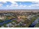 Aerial view showing property location and neighborhood at 345 Boundary Blvd # C, Rotonda West, FL 33947