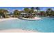 Relaxing community pool with shaded areas at 1222 Collier Pl, Venice, FL 34293