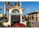 Welcome to Historic Downtown Venice sign with palm trees and classic architecture at 147 Tampa E Ave # 202, Venice, FL 34285