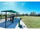 Fenced dog park with water fountain at 19177 Corradino Blvd, Venice, FL 34293