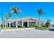 Community clubhouse with parking and landscaping at 19177 Corradino Blvd, Venice, FL 34293