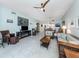 Spacious living room featuring hardwood floors and an open floor plan at 147 Tampa E Ave # 202, Venice, FL 34285