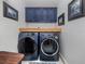 Laundry room with a new washer and dryer at 147 Tampa E Ave # 202, Venice, FL 34285