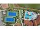 Community amenities include tennis courts and a pool at 11925 Bohemian Pl, Venice, FL 34293