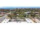 Aerial view of building and surrounding neighborhood, ocean in background at 200 Park N Blvd # 103, Venice, FL 34285