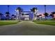 IMG Academy entrance at night, showcasing its modern architecture at 4119 61St Avenue W Ter # 303, Bradenton, FL 34210