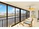 Relaxing screened balcony overlooking the canal at 1743 Lake Pl # 1743C, Venice, FL 34293