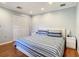 Main bedroom with king-size bed and large closet at 2512 Regatta Dr, Sarasota, FL 34231