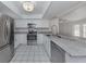 Spacious kitchen with stainless steel appliances and granite countertops at 3331 Traverse Ave, North Port, FL 34286