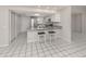 Modern kitchen with stainless steel appliances and granite countertops at 3331 Traverse Ave, North Port, FL 34286