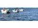 Three boats on the water near a shoreline at 3390 Dover Dr, Punta Gorda, FL 33983