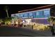 Festive building decorated for the holidays at 3390 Dover Dr, Punta Gorda, FL 33983