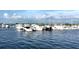 Waterfront marina filled with yachts and boats at 3390 Dover Dr, Punta Gorda, FL 33983