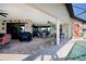 Spacious patio with grilling station and pool access at 3390 Dover Dr, Punta Gorda, FL 33983