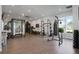 Modern fitness center with a variety of equipment at 427 Cerromar Ln # 456, Venice, FL 34293