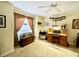 Functional home office space with a writing desk and large window at 7339 Cameo Cir, North Port, FL 34291