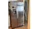 Stainless steel refrigerator with water dispenser at 7339 Cameo Cir, North Port, FL 34291