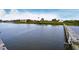 Scenic view of the water from the community dock at 784 Sarabay Rd # 18, Osprey, FL 34229